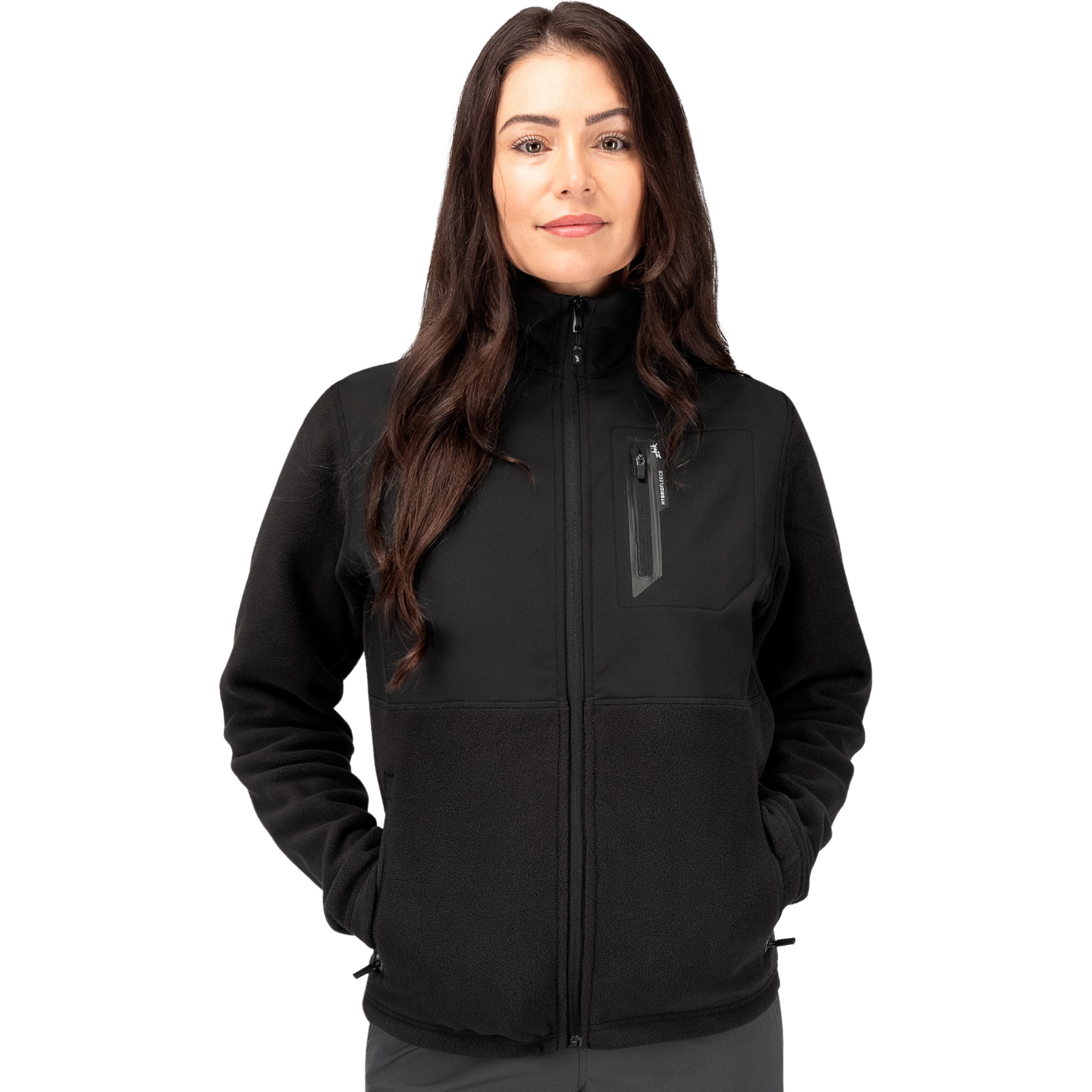 Zhik Femmes Hybrid Fleece Veste JKT-0035-W-BLK - Black